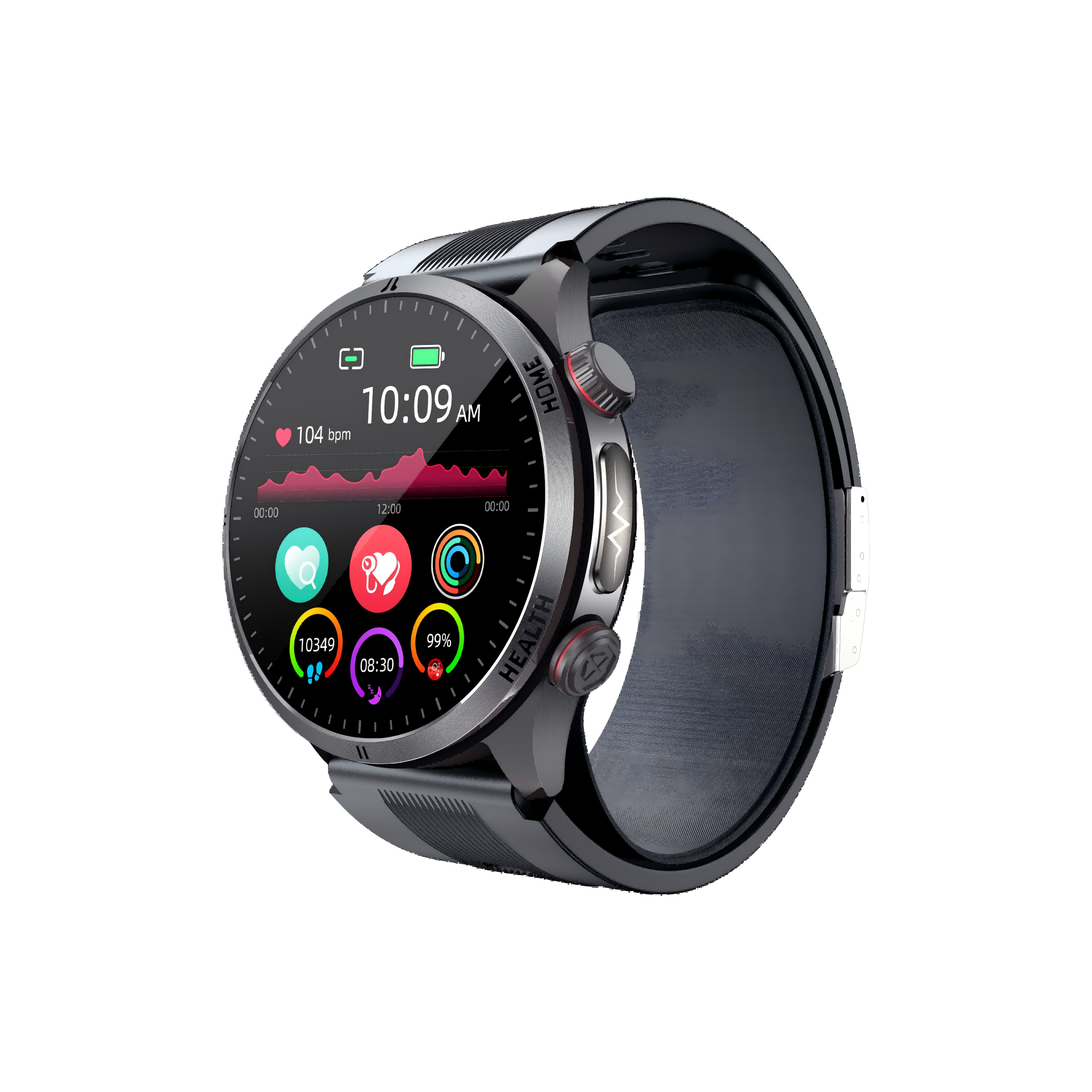 W8 Air-Pump Wellness Watch with ECG