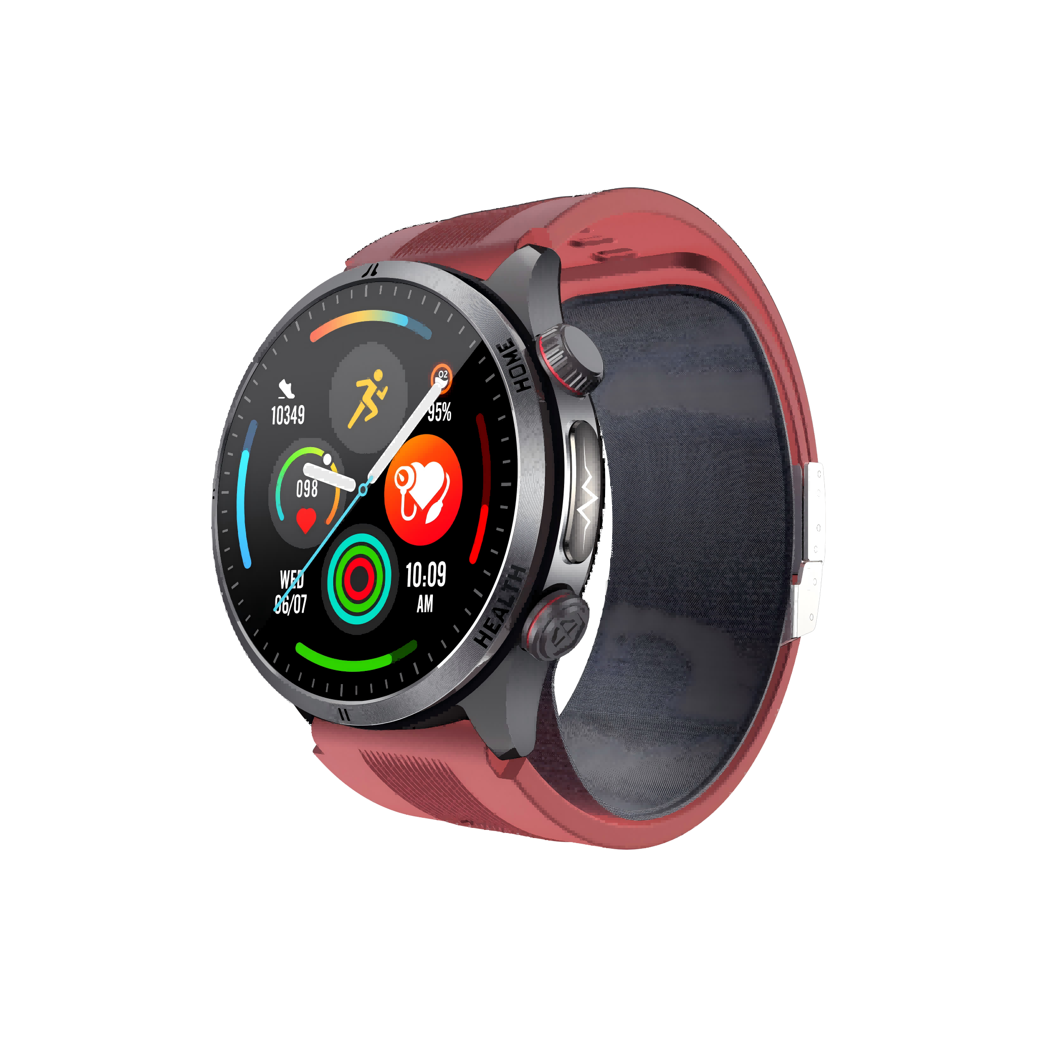 W8 Air-Pump Wellness Watch with ECG