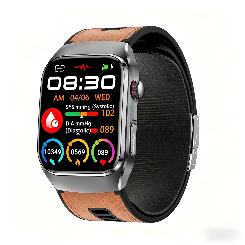 W9S Air-Pump Wellness Watch with ECG