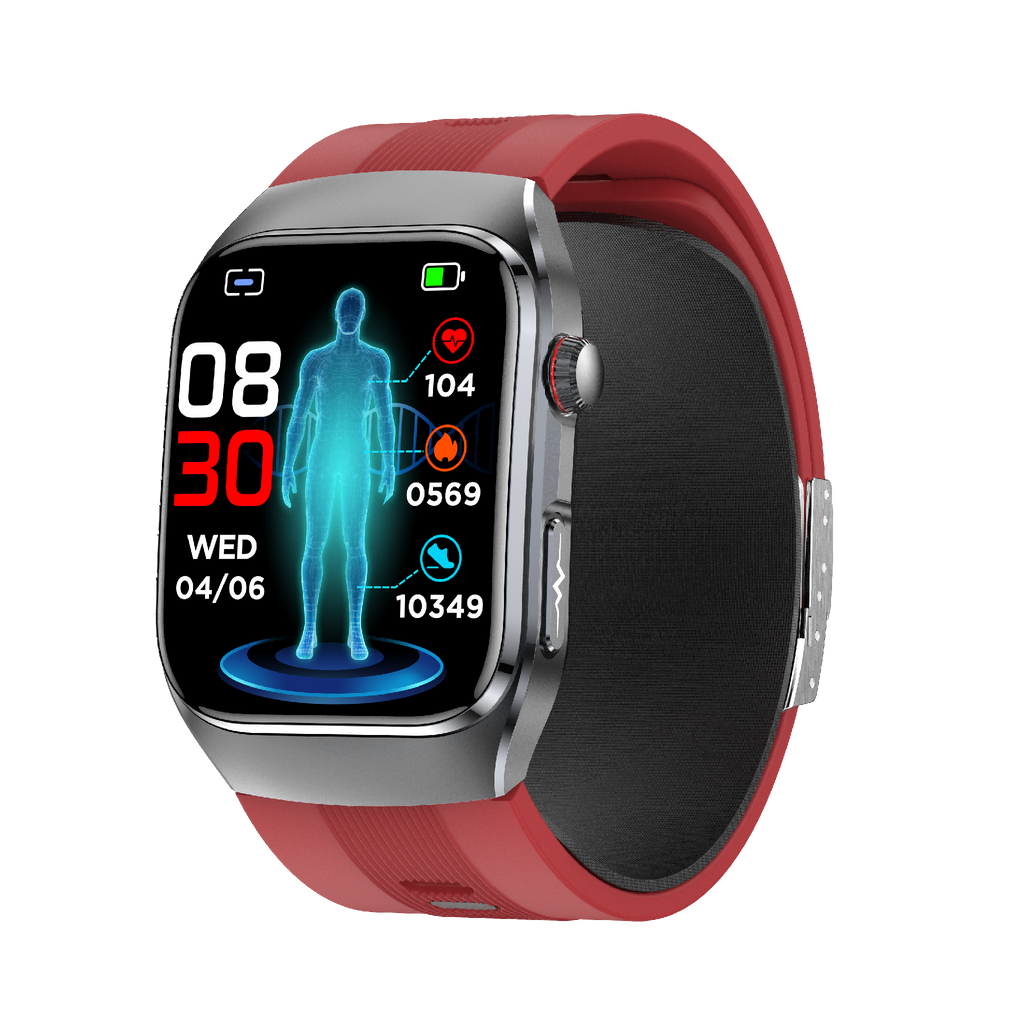 W9S Air-Pump Wellness Watch with ECG