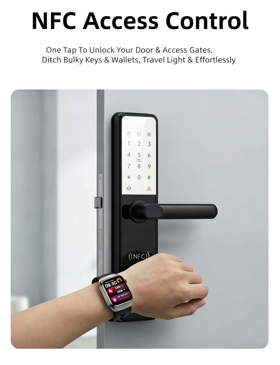 W9S Air-Pump Wellness Watch with ECG